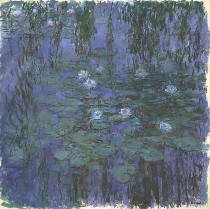 Blue Water Lilies (1916 – 1919) by Claude Monet